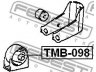 FEBEST TMB-098 variklio montavimas 
 Variklis -> Variklio montavimas -> Variklio montavimo rėmas
12361-16280