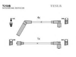 TESLA T250B uždegimo laido komplektas 
 Kibirkšties / kaitinamasis uždegimas -> Uždegimo laidai/jungtys
MD997313, MD997315, MD997423, MD997424