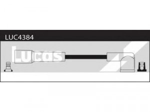 LUCAS ELECTRICAL LUC4384 uždegimo laido komplektas 
 Kibirkšties / kaitinamasis uždegimas -> Uždegimo laidai/jungtys