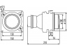 HELLA 1BL 007 834-037 įdėklas, priekinis žibintas 
 Kėbulas -> Priekinis žibintas/dalys -> Priekinis žibintas/įterp.
0883120-00, 11025330, 1503.252.00