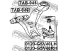 FEBEST 0120-GSV40LH atramos/vairo trauklė 
 Ašies montavimas/vairavimo mechanizmas/ratai -> Sujungimai -> Atramos/vairo trauklė
43340-09040