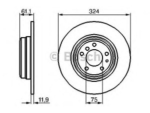 BOSCH 0 986 478 095 stabdžių diskas 
 Stabdžių sistema -> Diskinis stabdys -> Stabdžių diskas
34 21 1 157 953, 34 21 1 159 900