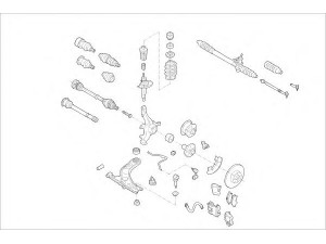 MONROE MO01874VA rato pakaba 
 Ašies montavimas/vairavimo mechanizmas/ratai -> Prekių paieška pagal schemą