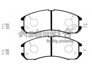 ASHUKI M050-01 stabdžių trinkelių rinkinys, diskinis stabdys 
 Techninės priežiūros dalys -> Papildomas remontas
3894048, 0 986 493 790/BOSCH, 0 986 AB2 455/BOSCH