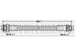 BORG & BECK BBH7356 stabdžių žarnelė 
 Stabdžių sistema -> Stabdžių žarnelės
4806E3, 4806E3, 4806.E3
