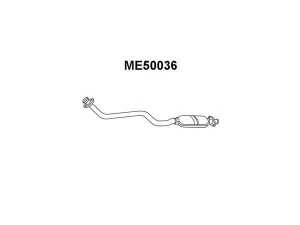VENEPORTE ME50036 priekinis duslintuvas 
 Išmetimo sistema -> Duslintuvas
2014905119