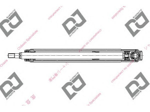 DJ PARTS DS1690HC amortizatorius 
 Pakaba -> Amortizatorius
4851122100