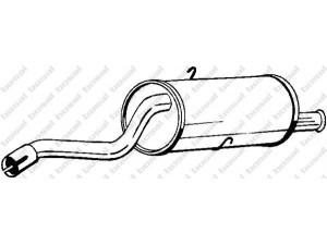 BOSAL 148-963 galinis duslintuvas 
 Išmetimo sistema -> Duslintuvas
5 888 944, 5 957 376, 5 982 480