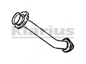 KLARIUS RN615X išleidimo kolektorius 
 Išmetimo sistema -> Išmetimo vamzdžiai
7700810916, 7700819915, 7700819916