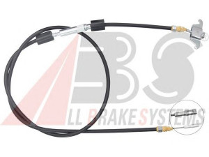 A.B.S. K19863 trosas, stovėjimo stabdys 
 Stabdžių sistema -> Valdymo svirtys/trosai
30793827