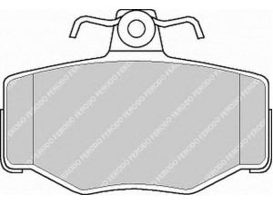 FERODO FSL707 stabdžių trinkelių rinkinys, diskinis stabdys 
 Techninės priežiūros dalys -> Papildomas remontas
440603F025, 440603F085, 4406070J26