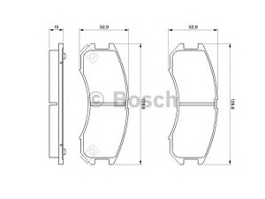 BOSCH 0 986 493 790 stabdžių trinkelių rinkinys, diskinis stabdys 
 Techninės priežiūros dalys -> Papildomas remontas
3477468, 3521847, E92Z 2001 A, V9118X003
