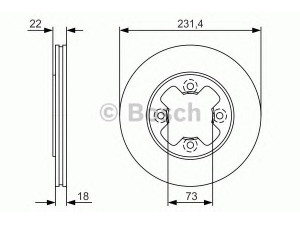 BOSCH 0 986 479 R19 stabdžių diskas 
 Stabdžių sistema -> Diskinis stabdys -> Stabdžių diskas
40206 W1060, 40206 W1070