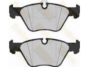 Brake ENGINEERING PA1121 stabdžių trinkelių rinkinys, diskinis stabdys 
 Techninės priežiūros dalys -> Papildomas remontas
34111163387, 34111163953, 34111164330