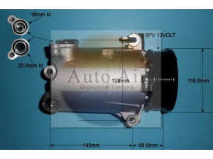 AUTO AIR GLOUCESTER 14-1048P kompresorius, oro kondicionierius 
 Oro kondicionavimas -> Kompresorius/dalys
1683959, 1707371, 1766983, 1791013