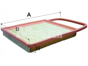 MFILTER K 464 oro filtras 
 Techninės priežiūros dalys -> Techninės priežiūros intervalai
03D 129 620