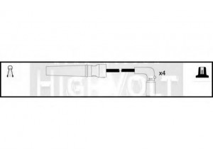 STANDARD OEF803 uždegimo laido komplektas 
 Kibirkšties / kaitinamasis uždegimas -> Uždegimo laidai/jungtys
96 497 773