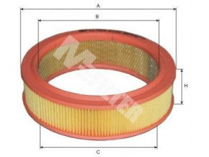 MFILTER A 101 oro filtras 
 Techninės priežiūros dalys -> Techninės priežiūros intervalai
4119668, 4122203, 4146050, 4180565