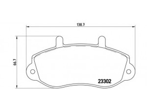 BREMBO P 68 025 stabdžių trinkelių rinkinys, diskinis stabdys 
 Techninės priežiūros dalys -> Papildomas remontas
1605979, 4404777, 4501150, 4507797