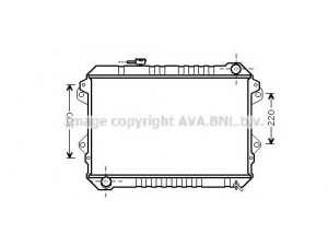 AVA QUALITY COOLING MZ2232 radiatorius, variklio aušinimas 
 Aušinimo sistema -> Radiatorius/alyvos aušintuvas -> Radiatorius/dalys
G60715200A