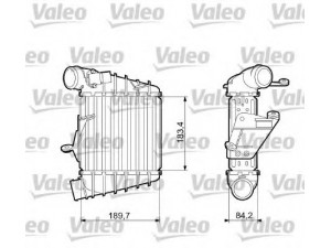 VALEO 817556 tarpinis suslėgto oro aušintuvas, kompresorius 
 Variklis -> Oro tiekimas -> Įkrovos agregatas (turbo/superįkrova) -> Tarpinis suslėgto oro aušintuvas
6Q0145804A, 6Q0145804A, 6Q0145804A