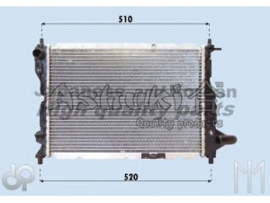ASHUKI J207-06 radiatorius, variklio aušinimas 
 Aušinimo sistema -> Radiatorius/alyvos aušintuvas -> Radiatorius/dalys
96477777, 96591475, 96591475