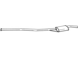 AKS DASIS SG35405 vidurinis duslintuvas