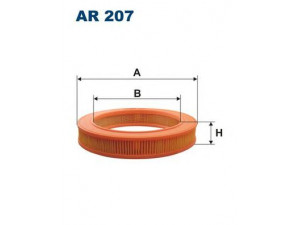 FILTRON AR207 oro filtras 
 Techninės priežiūros dalys -> Techninės priežiūros intervalai
9974109