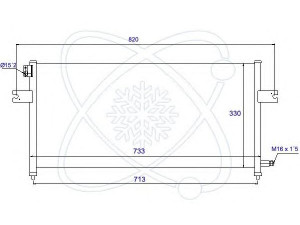 ELECTRO AUTO 30W0041 kondensatorius, oro kondicionierius 
 Oro kondicionavimas -> Kondensatorius
921103S200, 921103S401, 92110VJ200