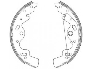 OPEN PARTS BSA2096.00 stabdžių trinkelių komplektas 
 Techninės priežiūros dalys -> Papildomas remontas
SFS000030