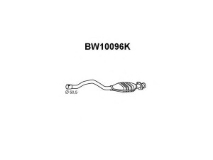 VENEPORTE BW10096K katalizatoriaus keitiklis 
 Išmetimo sistema -> Katalizatoriaus keitiklis
18312245552
