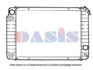 AKS DASIS 520640N radiatorius, variklio aušinimas