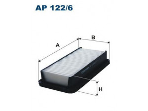 FILTRON AP122/6 oro filtras 
 Techninės priežiūros dalys -> Techninės priežiūros intervalai
281131G100, 281131G100