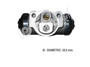 IPS Parts ICR-4612 rato stabdžių cilindras 
 Stabdžių sistema -> Ratų cilindrai
47550-87605, 47550-87608, 47550-87609