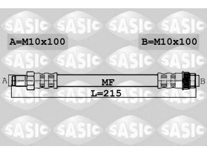 SASIC 6600013 stabdžių žarnelė 
 Stabdžių sistema -> Stabdžių žarnelės
4806A0, 4806A0