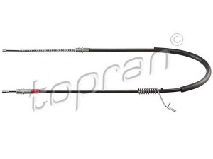 TOPRAN 304 666 trosas, stovėjimo stabdys 
 Stabdžių sistema -> Valdymo svirtys/trosai
1 494 890, 1C152A635AE, 4 095 178