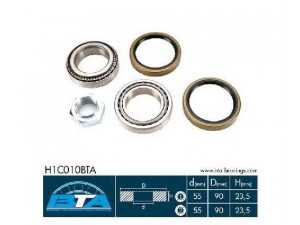 BTA H1C010BTA rato guolio komplektas 
 Ašies montavimas/vairavimo mechanizmas/ratai -> Rato stebulė/montavimas -> Rato guolis
3350.24, 3350.30, 3350.24, 3350.30