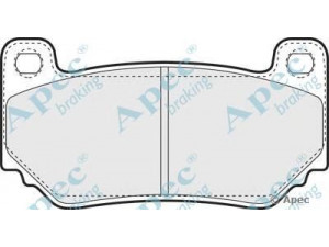 APEC braking PAD1346 stabdžių trinkelių rinkinys, diskinis stabdys 
 Techninės priežiūros dalys -> Papildomas remontas
CP760010, SFP000170, SFP000310