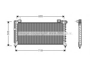 AVA QUALITY COOLING SU5027 kondensatorius, oro kondicionierius 
 Oro kondicionavimas -> Kondensatorius
73020AA120, 73020AA130