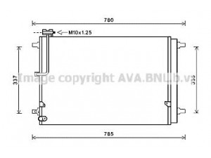 AVA QUALITY COOLING AI5368D kondensatorius, oro kondicionierius 
 Oro kondicionavimas -> Kondensatorius
4H0260403C