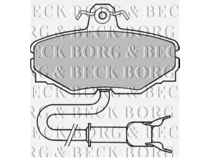 BORG & BECK BBP1334 stabdžių trinkelių rinkinys, diskinis stabdys 
 Techninės priežiūros dalys -> Papildomas remontas
JLM1282, JLM1282
