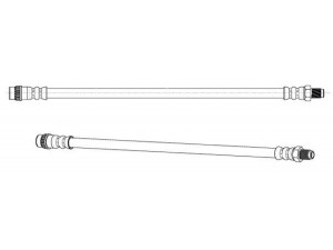 CEF 510642 stabdžių žarnelė 
 Stabdžių sistema -> Stabdžių žarnelės
6001547819, 6001551098, 7700308909