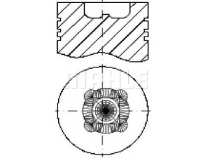 METAL LEVE P9160 stūmoklis