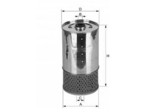 UNIFLUX FILTERS XO152 alyvos filtras 
 Techninės priežiūros dalys -> Techninės priežiūros intervalai
5002 704, 5010 667, 5010 961, 5019 420