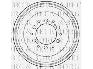 BORG & BECK BBR7232 stabdžių būgnas 
 Stabdžių sistema -> Būgninis stabdys -> Stabdžių būgnas
42431-35110, 42431-35180