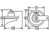 HELLA 3FG 940 800-817 garsinis signalas