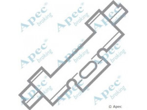 APEC braking KIT269 priedų komplektas, stabdžių trinkelė 
 Stabdžių sistema -> Būgninis stabdys -> Dalys/priedai