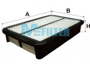 MFILTER K 493 oro filtras 
 Techninės priežiūros dalys -> Techninės priežiūros intervalai
17801-87401, 17801-87401-LOC, 17801-16020