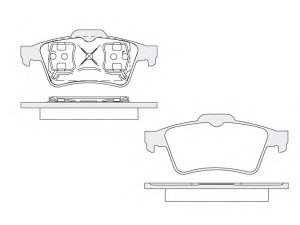 KOSHIMO 1850.0058119 stabdžių trinkelių rinkinys, diskinis stabdys 
 Techninės priežiūros dalys -> Papildomas remontas
44060AV725
