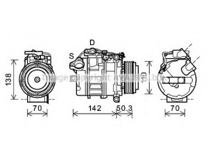 AVA QUALITY COOLING BWK428 kompresorius, oro kondicionierius 
 Oro kondicionavimas -> Kompresorius/dalys
64526987890, 64529196889